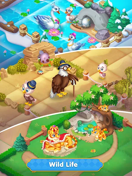 Merge HomeTown: Merge Games screenshot 18