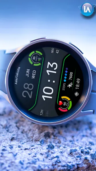 IA93 Digital Watchface screenshot 1