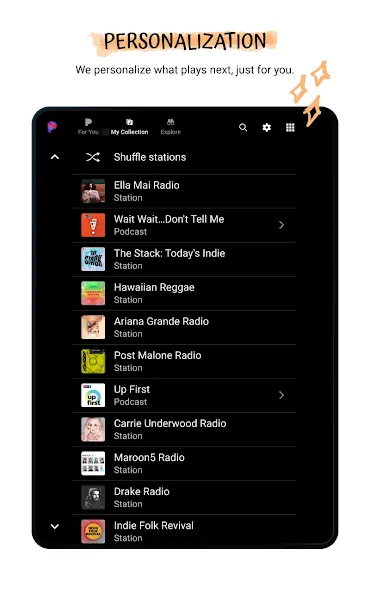 Pandora - Music & Podcasts screenshot 31