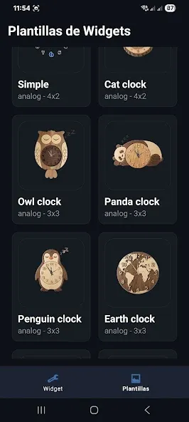 Big Clock Widget screenshot 2