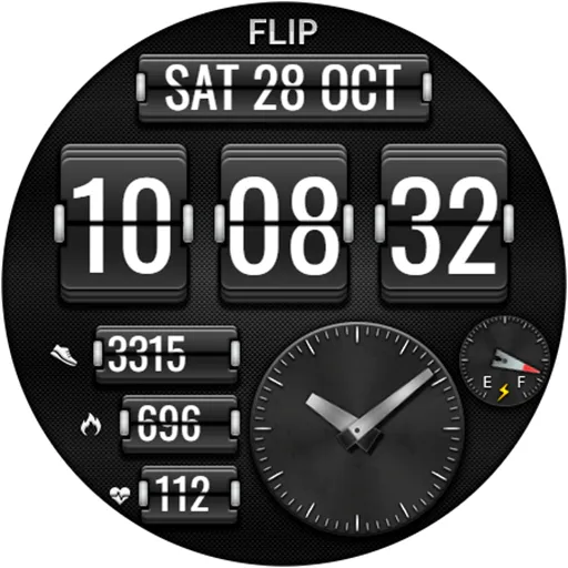 DIGI FLIP URX16 Watch face screenshot 15
