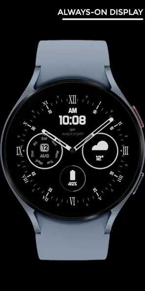 Adria Night - watch face screenshot 3