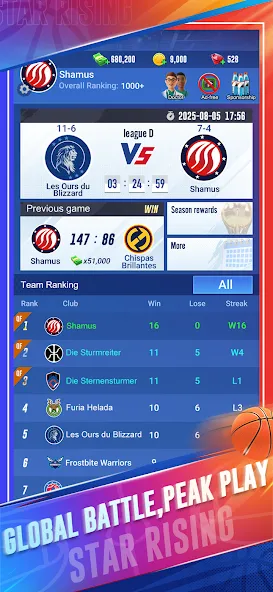 Star Rising: Basketball screenshot 6
