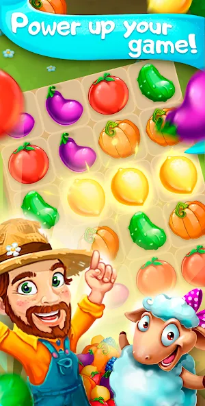 Funny Farm match 3 game screenshot 4