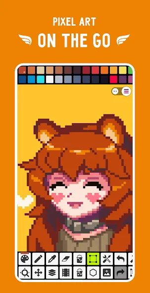 Pixel Studio: pixel art editor screenshot 1