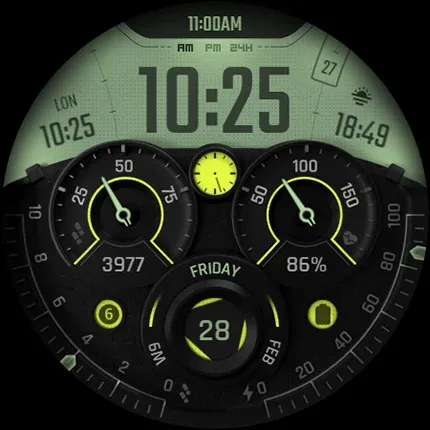 S4U Race2 - digital watch face screenshot 13