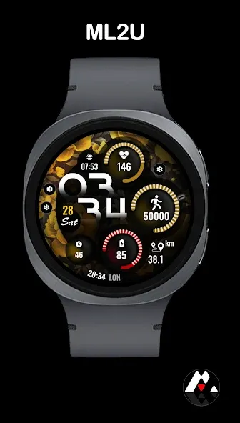 ML2U 116 Watch Face screenshot 2