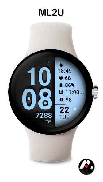 ML2U 182 Watch Face screenshot 1