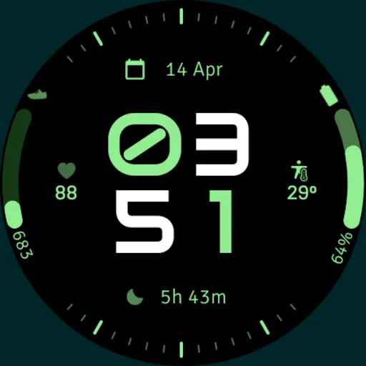 EXD156: Digital Watch Face screenshot 28