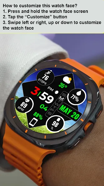 Color and Shape WearOS NTV575 screenshot 2