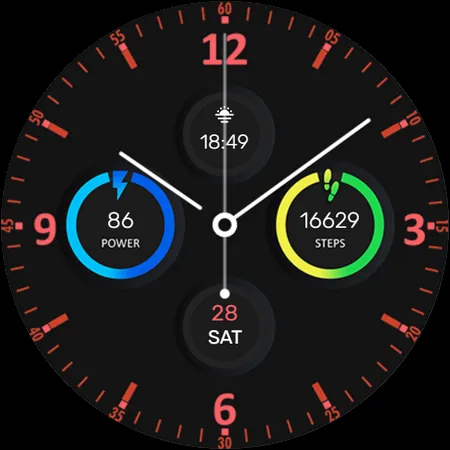 Minima 7 Minimal Watchface screenshot 14