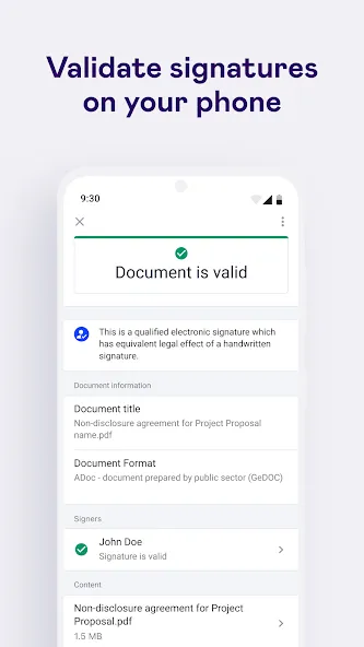 Dokobit screenshot 7