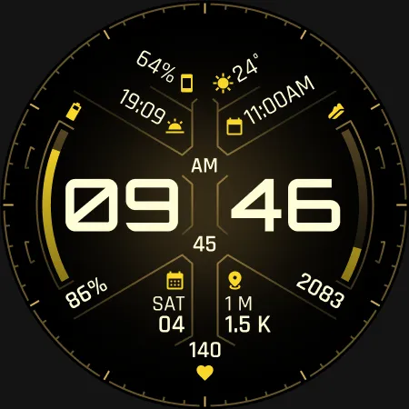 TKS 17 Surge Watch Face screenshot 12