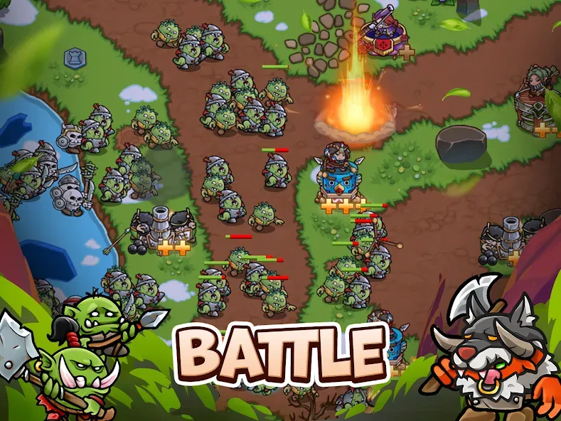 Crazy Defense Heroes - TD Game screenshot 18