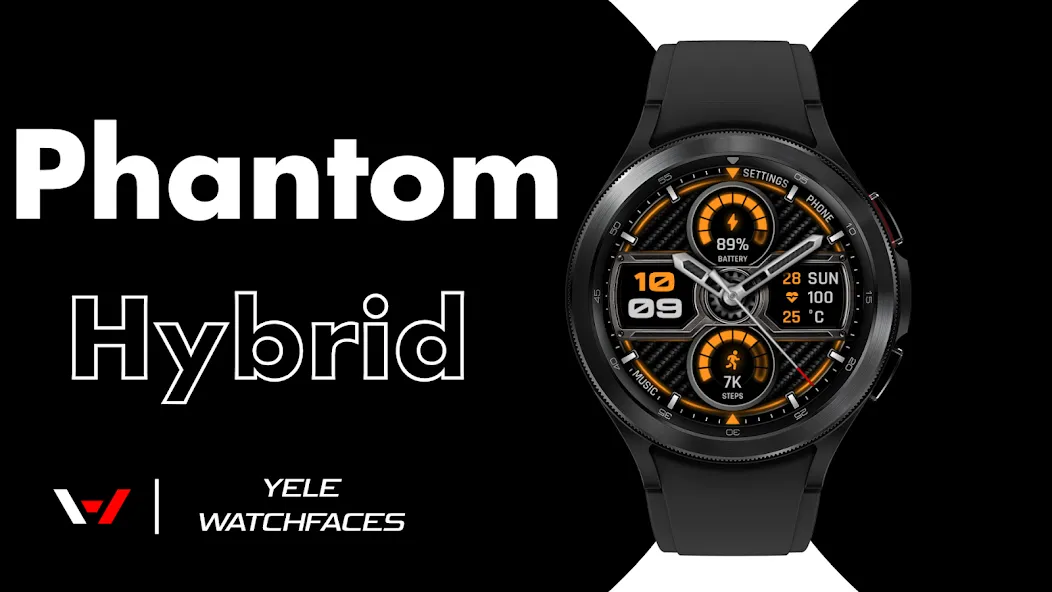 Phantom - Hybrid v4 watch face screenshot 9
