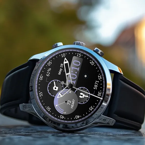 Key WF26 Hybrid Watch Face screenshot 5