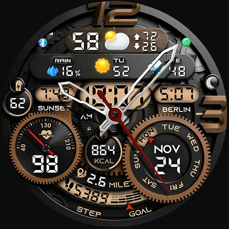 PER32 Ultra Hybrid Watch Face screenshot 46