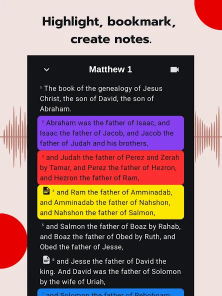 Bible - Audio & Video Bibles screenshot 14