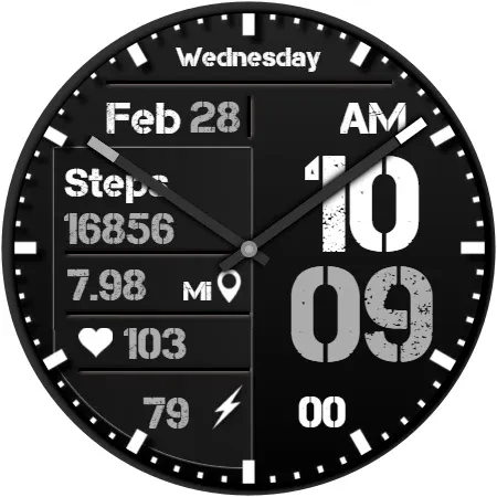 CC Digital 07 Watch Face screenshot 16