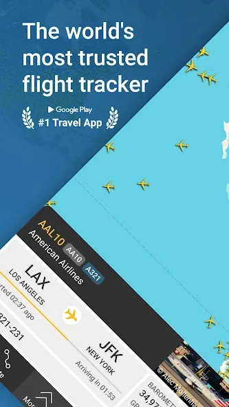 Flightradar24 Flight Tracker screenshot 1