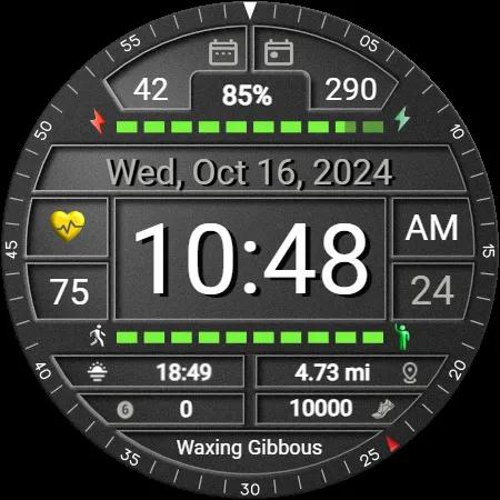 Iris518 Digital Watch Face screenshot 21