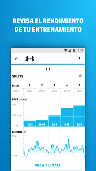 Map My Run: Running Tracker screenshot 1