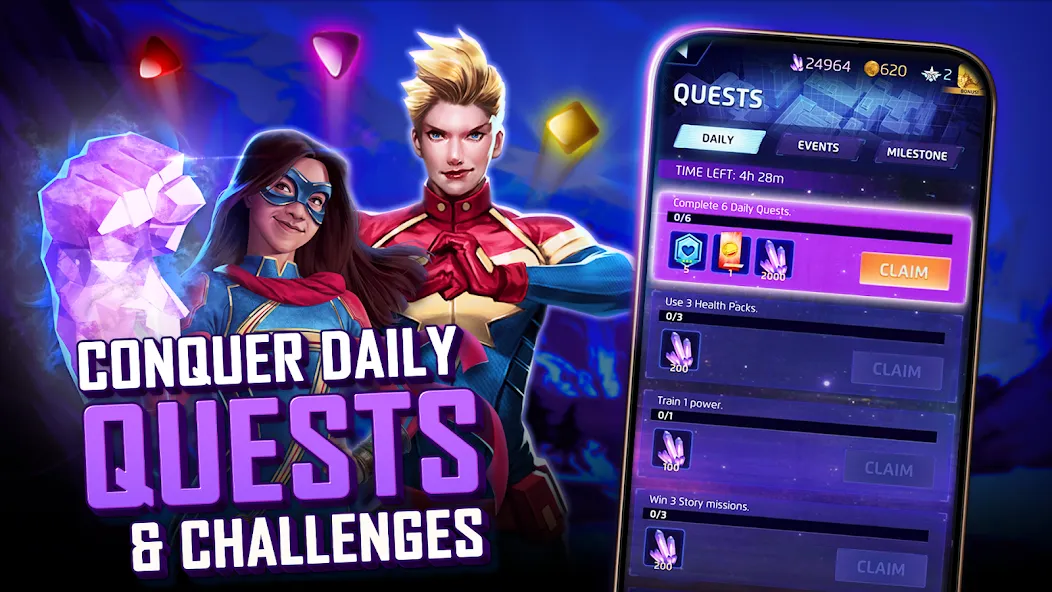 MARVEL Puzzle Quest: Match RPG screenshot 6