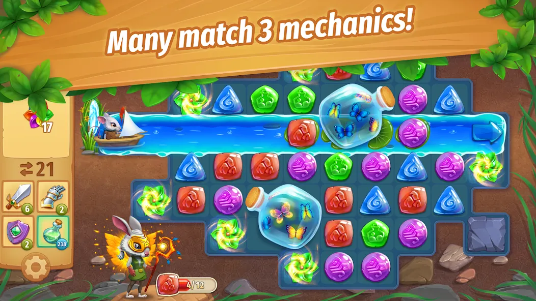 Strongblade: Match 3 Game screenshot 6