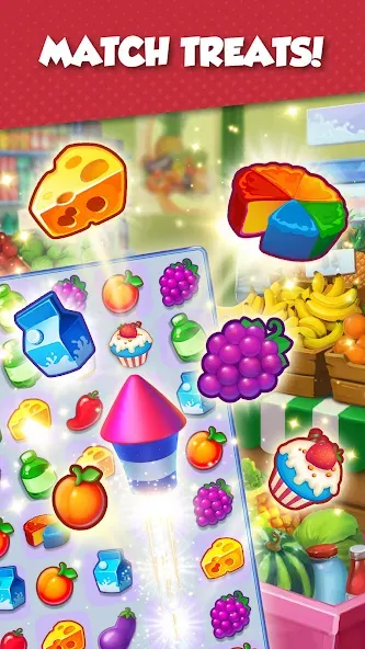 Supermarket Mania - Match 3 screenshot 1