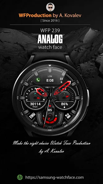 WFP 239 Ultra watch face screenshot 1