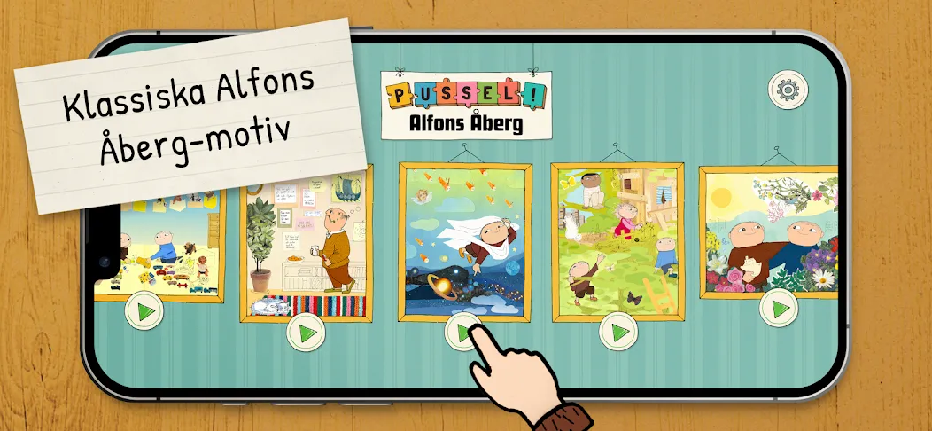 Pussel, Alfons Åberg! screenshot 1