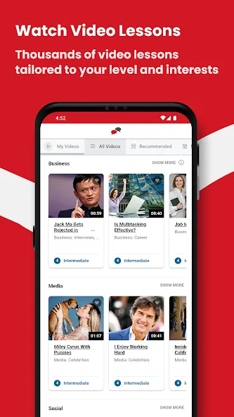 EnglishCentral - Learn English screenshot 3