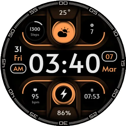 Fancy Digital Watch Face screenshot 25