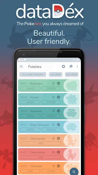 dataDex - Pokédex para Pokémon screenshot 8