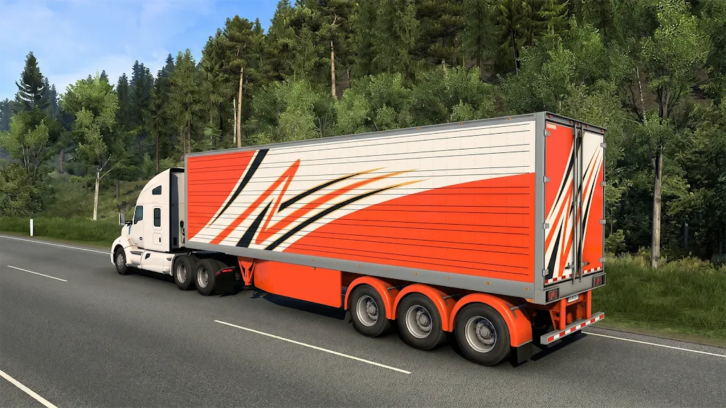 US Real Truck Driving Games screenshot 5