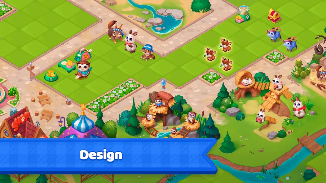 Merge Ville: Match Puzzle Game screenshot 3
