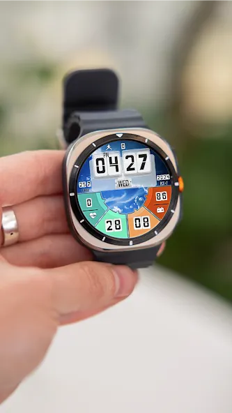 N-SPORT513 DigitalWeather Face screenshot 8