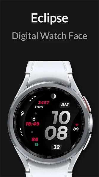 Eclipse: Digital Watch Face screenshot 8
