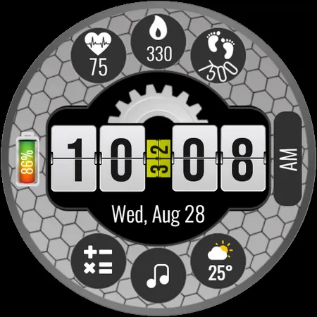 MAHO011 Wear OS Watch Face screenshot 21