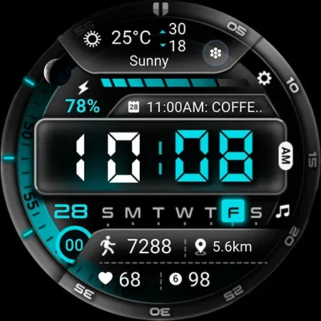 ML2U 221 Watch Face screenshot 25