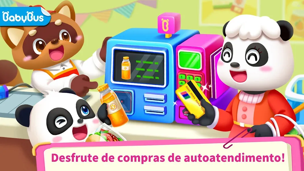 Supermercado do Bebê Panda screenshot 1