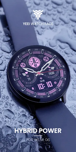 Hybrid power: Watch Face screenshot 5