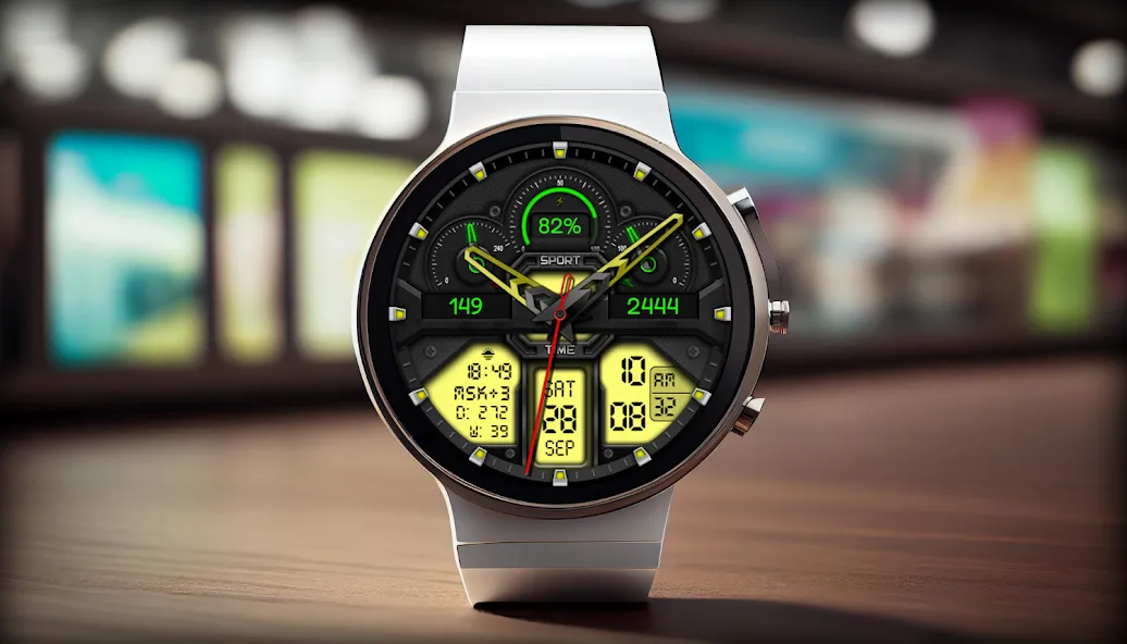 Hybrid NIKANA WS39 Watch face screenshot 2