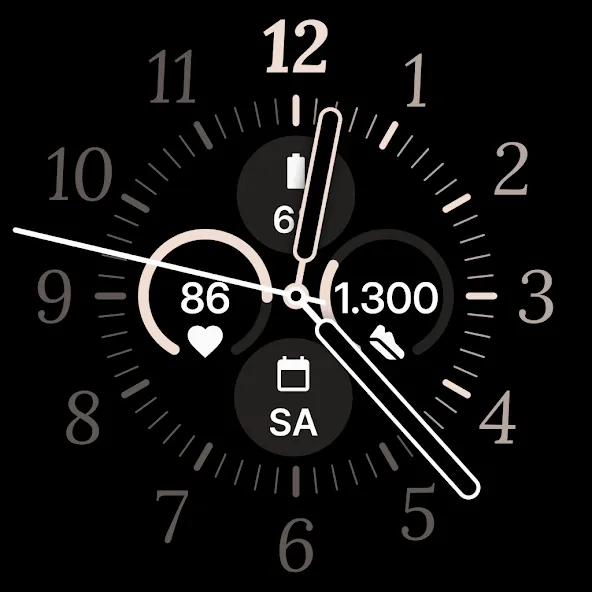 Crescendo - Analog Watch Face screenshot 29
