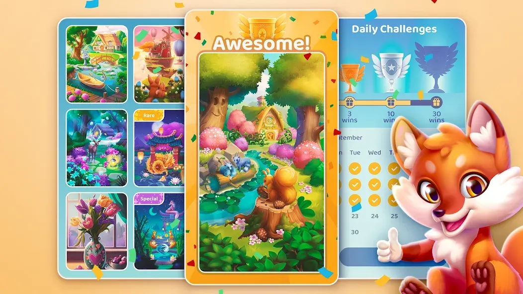 Art des Puzzles : Casse-tête screenshot 5