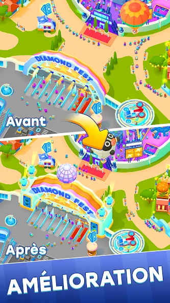 Diamond City: Idle Tycoon screenshot 5