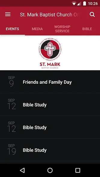 St Mark Baptist Church Omaha screenshot 1