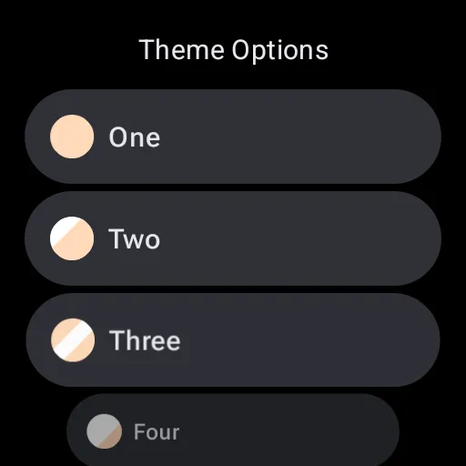 Orange Green Air Watch Face screenshot 7