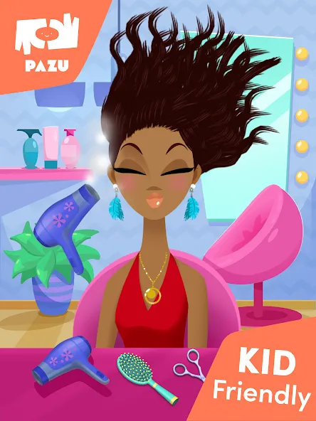Salão de cabeleireiro meninas screenshot 10