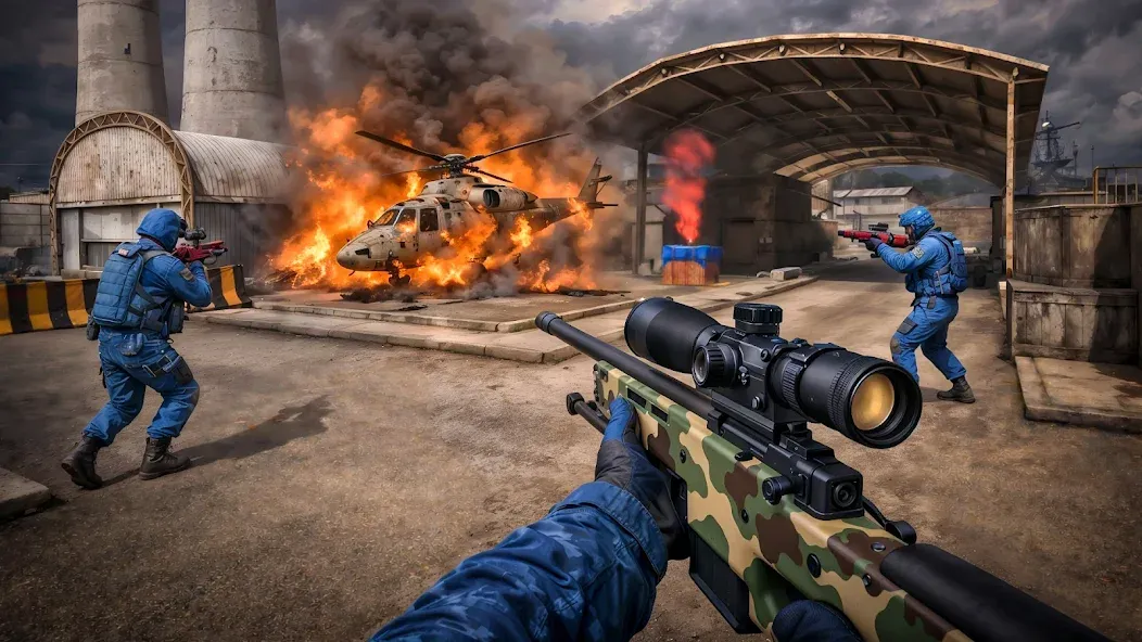 FPS War Strike: Sniper Shooter screenshot 1